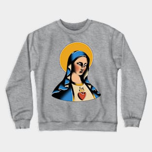 Virgin Mary Crewneck Sweatshirt